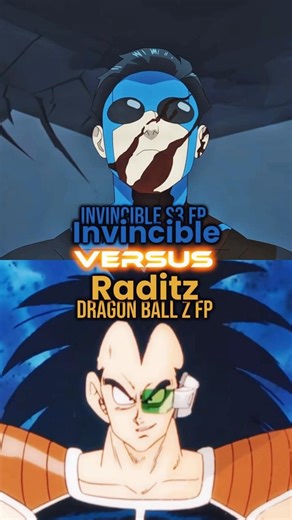 Invincible Vs Raditz #invincible #dragonballz #raditz #vs