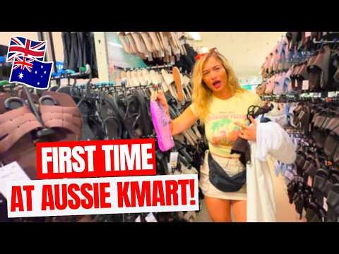 First Time Going To Kmart Australia | Her Honest Thoughts!
