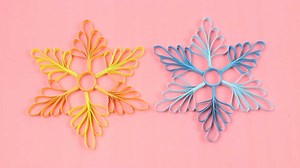 17K views · 739 reactions | How to Make Paper Snowflake / Easy Snowflake Tutorial / DIY Christmas Craft #ChristmasCraft #PaperSnowflake | Ezzy Crafts DIY | Facebook