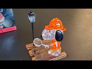 Peanuts Original 3D Crystal Puzzle ( Time Warp Build)