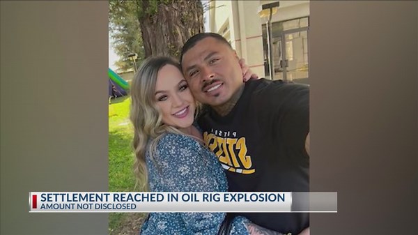 Settlement reached in oil rig explosion