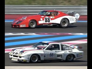 1976 Chevrolet Monza Imsa & Corvette C3 Le Mans - Acceleration & Sound