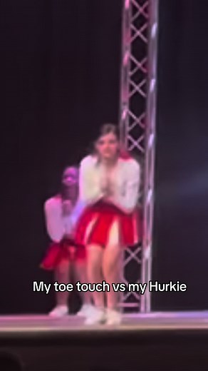 Cheerleading Skills: My Toe Touch vs Hurkie