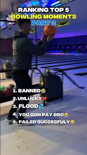 Top 5 INSANE Bowling Moments You Won't Believe Part 2🎳😱 #bowling #best