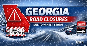 LIVE BLOG: Georgia winter storm road closures & conditions
