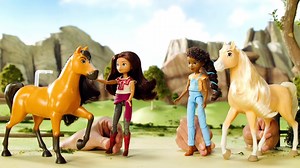 6K views · 142 reactions | Join Lucky & Spirit along with their friends in an all new digital series, Lucky & Spirit’s Wild Adventures! You can even bring home the fun by shopping #SpiritUntamed toys at major retailers. Visit our DreamWorks Spirit YouTube channel to watch the first episode now and see #SpiritUntamed only in theaters June 4! https://youtube.com/spiritridingfree | DreamWorks Spirit | Facebook