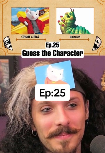 Guess the Character: Stuart Little | Guess Who Game Ep. 25