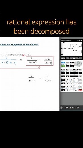 Partial Fraction Decomposition - non repeated linear factors