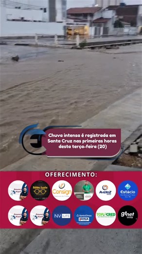 Blog Édipo Natan TV on Instagram: "A terça-feira (20) amanheceu chuvosa em Santa Cruz, com uma chuva rápida, porém intensa, registrada nas primeiras horas do dia. Apesar da curta duração, o volume foi suficiente para provocar alguns pontos de alagamento em diferentes trechos da cidade. Imagens que circulam nas redes sociais mostram o setor do Maracujá, onde foi construído o canal, com acúmulo de água por alguns minutos, chamando a atenção de moradores. Logo após a diminuição da intensidade da ch