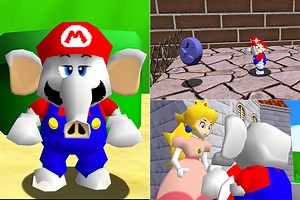 Super Mario 64 PC Port Gets Modded with Elephant Mario, Hilarity Ensues
