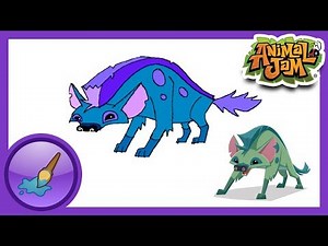 Sketch Jam - How to draw a Hyena (Speed Drawing)