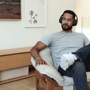 Belkin SoundForm Adapt Wireless Over-Ear Headset, Headphones for Work, Play, Gaming, & Travel w/Built-in Boom Microphone, 45H Battery Life - Compatible with iPhone, iPad, Galaxy, and More - Black