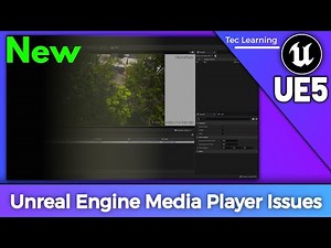 Unreal Engine 5 Video not playing on Media Player fix issue 1000% Working Trick Fix UE5 Media Videos