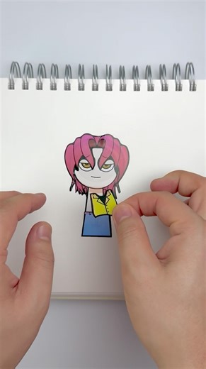 Kpop Demon Hunters Saja Boys Make-a-face Sticker Book DIY 😍 #kpop #papercraft#sticker