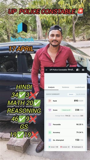 UP POLICE CONSTABLE 17 APRIL TESTBOOK LIVE MOCKTEST ANALYSI #testbooklivetest #uppolicemocktest #upp