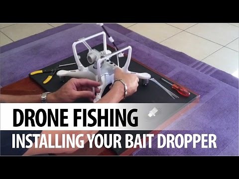 DroneFishing.com - Installing your Gannet bait release