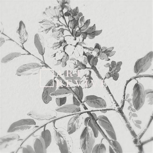 Flowering Branch Drawing | PRINTABLE | Ink and Watercolor Sketch | Botanical Artwork | DOWNLOADABLE | Art Revive_sk015 - Etsy