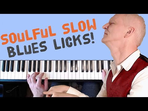 Easy Slow Blues Piano Lesson