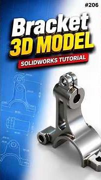 206 Bracket #solidworks @needful3d