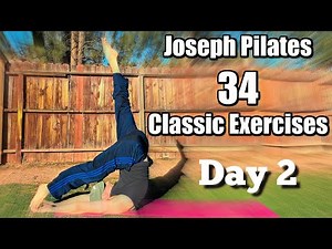 Day 2 - Classic Pilates Mat Class | 7 Day Pilates Challenge | Sean Vigue Fitness
