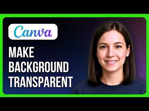 How To Make A Background Transparent In Canva