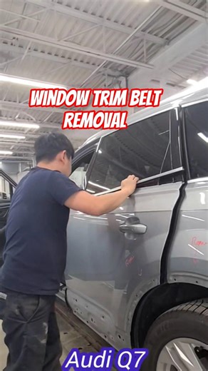 How to Remove window trim belt Audi . #car #automobile #auto #mechanic #automotive