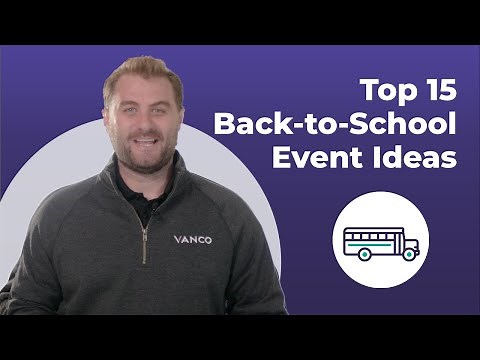 15 Back to School Events That Run on Autopilot!