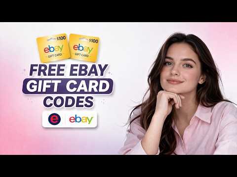 Free eBay Gift Cards Codes Working Tutorial 2026 ✅ Get $100 eBay Gift Card Codes NOW!🎁