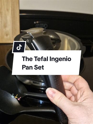 • Hob ➡️ Oven ➡️ Fridge! •Stackable to save cupboard space. •Detachable handle that fits all the pans. •Amazing price 🙌 #panset #kitchenware #pans #tefalingenio #stackablepans @Tefal UK