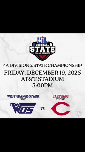 Carthage Bulldogs Dominate West Orange-Stark Mustangs