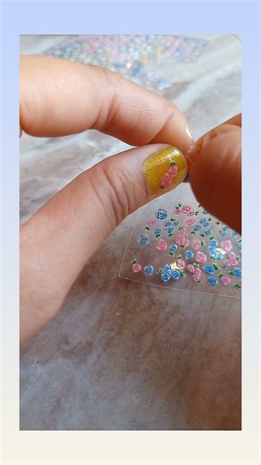 Sparkling yellow Nail art 💅😍#nailart #simplenails #yt #ytshorts #cute #naildesign #nails #sticker
