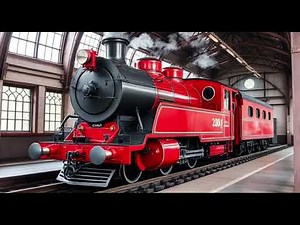 "You Won’t Believe This MASSIVE Steam Train in Action – Full Throttle Power!"