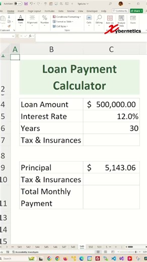 Loan Payment Calculator In Excel With Tax and Insurance - Excel Tips and Tricks We show you how to calculate monthly loan payment with taxes and insurance built into the monthly payment. How to calculate loan repayment in Excel?,How to calculate the loan amount by entering a formula in Excel?,How do I calculate loan to value in Excel?,How do I calculate eligible loan amount in Excel?, | Xybernetics