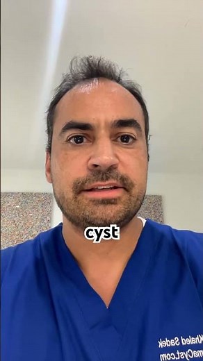 Massive cyst #skincare