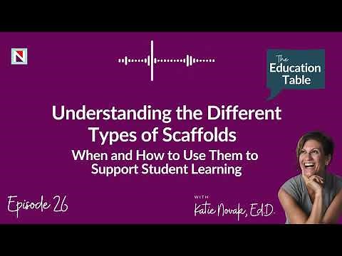 Understanding the Different Types of Scaffolds: When and How to Use Them to Support Student Learning
