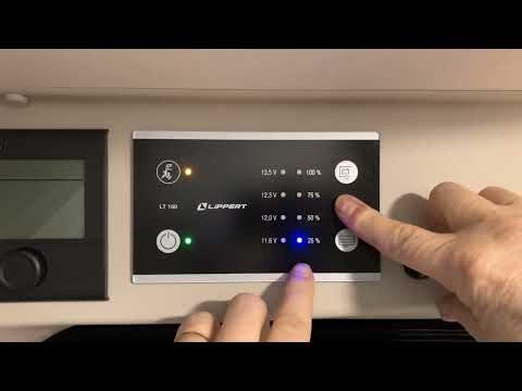 Lippert 12v control panel Lt100