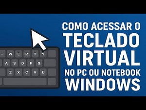 How to access the VIRTUAL KEYBOARD on a Windows PC or Laptop