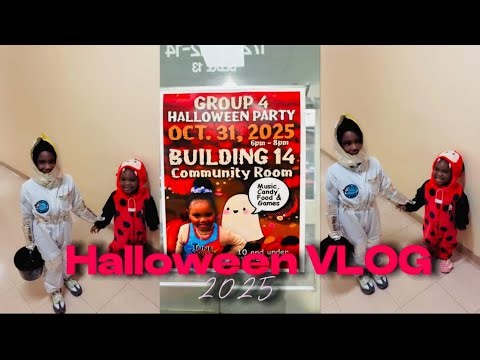 Halloween 2025 Vlog 🎃 | Costumes, Candy & Fun Night Out!”