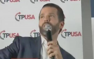 258K views · 3.8K reactions | BREAKING: Don Jr. just got heckled by conservatives and stormed off stage at his UCLA book promo. Video by Occupy Democrats host Brian Tyler Cohen. | Brian Tyler Cohen | Facebook