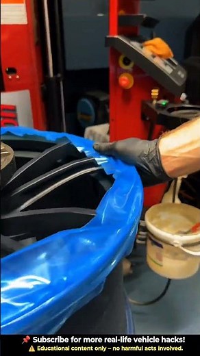 How to Install New Tires on Forged Wheels 🔧 | No Damage Guaranteed! 🇺🇸 #carmaintenance