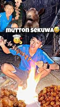 Mutton Sekuwa😘😅#shorts #minivlog #mutton #sekuwa #trending