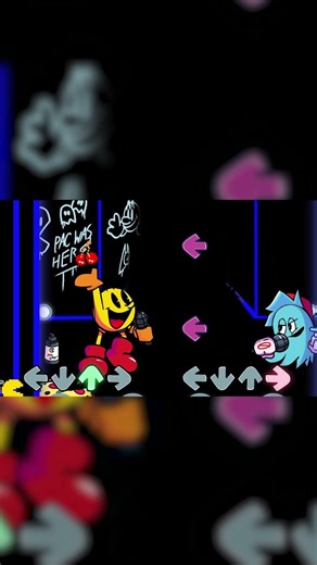 FNF Character Test | PacMan Level Up V1 | FNF Mods