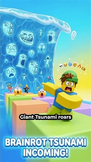 NOOB vs BRAINROT TSUNAMI 😱💀