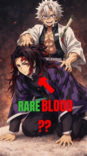 SANEMI’S Blood is a Cheat Code #DemonSlayer??🩸😰 #demonslayer #anime