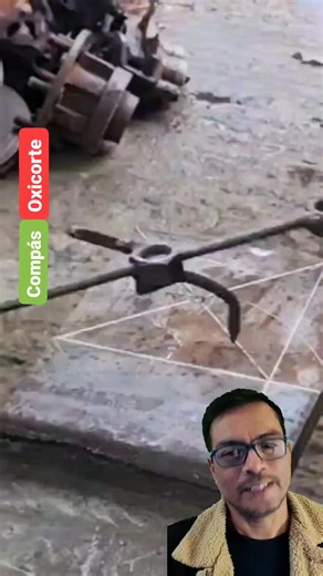 1.2M views · 7.9K reactions | Compás para oxicorte Sígueme para más contenido! #construccion #viralreels #carpinteria #albañileria #viral #LifeHacks #reels #reelsvideos | Aprendiz Industrial | Facebook