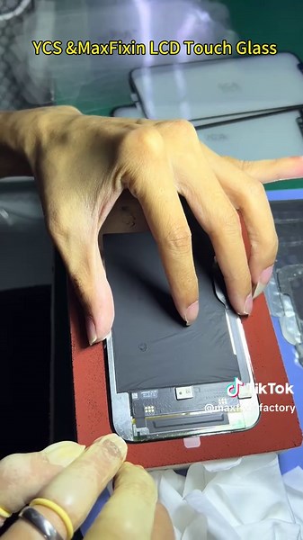 屏幕贴合，screen fix #screen fix #YCS #maxfixin #repeir LCD #change glass screen