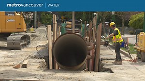 Metro Vancouver is replacing the Central Park Water Main, which was built in the 1930s and has reached the end of its service life. The water main spans across the City of Burnaby and the replacement project will be constructed in three sections. Upon project completion in 2024, the new main will help ensure the continued delivery of clean, safe drinking water to the City of Burnaby and other parts of the region well into the future. http://www.metrovancouver.org/services/water/engagement/constr