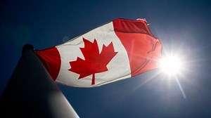 Changing the Peace Tower flag