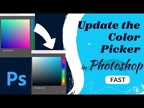 How to Update the Color Picker in Photoshop