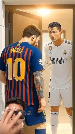 Messi vs madhumakkhi 😱|Ronaldo Ne bachai Jaan 🥵#ronaldo #messi #football